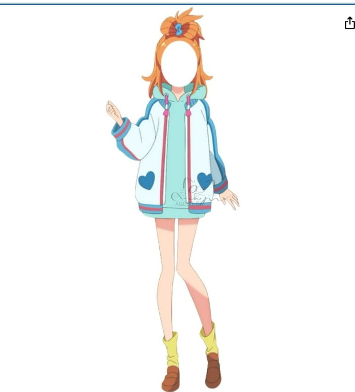 (ウィッグ 靴別売り)/ハンドメイド美品！プリンセッション・オーケストラ 空野みなも／プリンセス・リップル コスプレ衣装