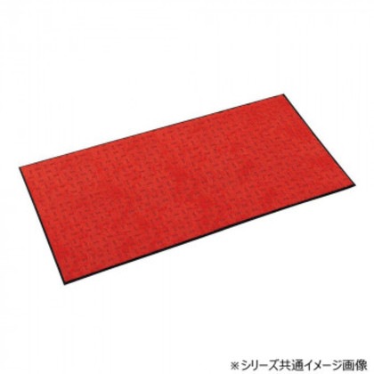 雨天用マット 900×1800 レッド MR0261482