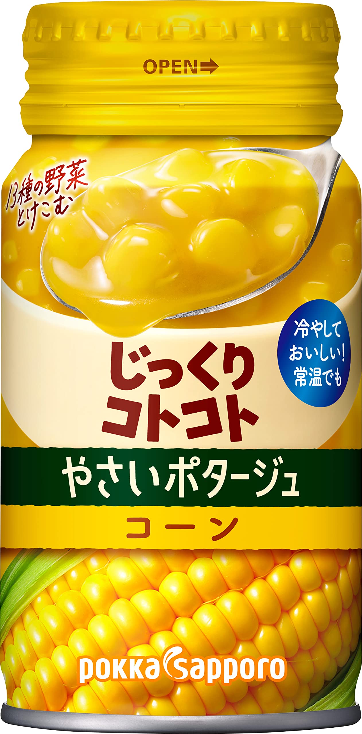 じっくりコトコトやさいポタージュコーン 170g × 30本