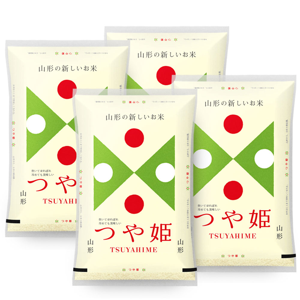 令和6年 つや姫 20kg (5kgｘ4袋) 山形県産 12,510円