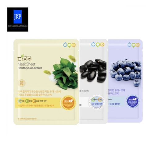 [多自然all Nature] ドクダミマスクパック/ブルーベリーマスクパック/黒豆マスクパック#保湿鎮静#水分鎮静#マスクパック30個