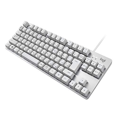 ロジクール) K835OWR 有線 メカニカルキーボード 赤軸 リニア テンキーレス コンパクト メカニカル キーボード 有線 有線キーボード オフホワイト windows sur 78817