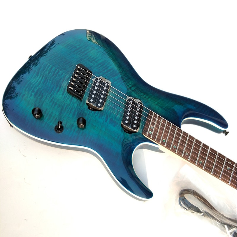 青扇六弦エレキギター桃花心木琴身バラ木指板固定橋 BJ-631