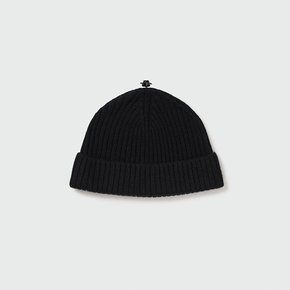 Ink ZEXXY クラシックウールビーニー-ブラック