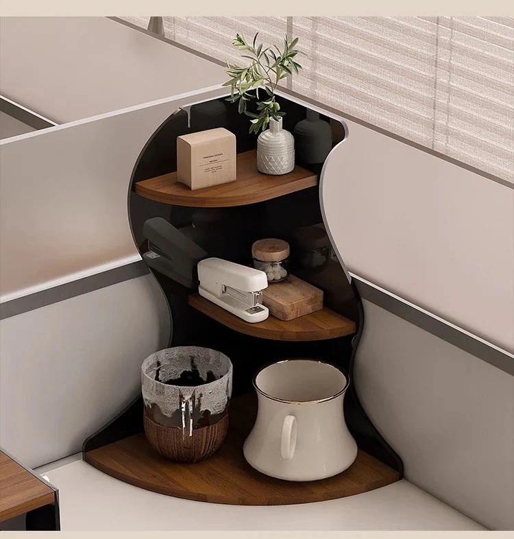 【自社生産】早い者勝ち 卓上棚 段積み棚 隙間棚 化粧品収納棚 カップ棚 寮 卓上収納ケース 三角棚 アクリル