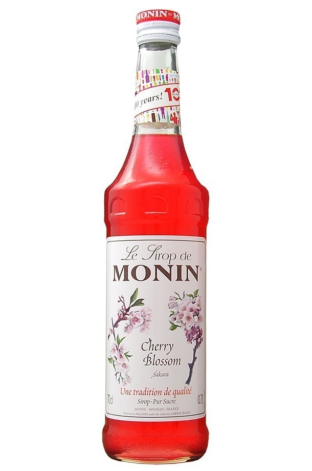 【送料無料】MONIN モナン さくらシロップ 700ml12本ノンアルコール シロップ