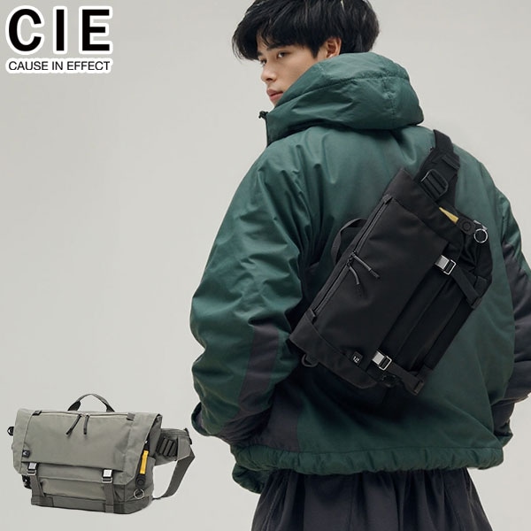 ショルダーバッグ メンズ レディース ブランド 斜めがけバッグ かっこいい 軽量 大人 メッセンジャーバッグ 高級感 撥水ファスナー A4 13L ABLE SHOULDER -01 202401