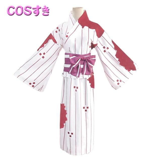 【新品開催 】竈門禰豆子 コスプレ衣装 かまど ねずこ 鬼化服 戦闘服 浴衣　 コスプレ衣装 コスチューム　cosplay 変装 ハロウイン