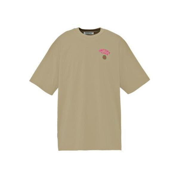 オニツカタイガー半袖Tシャツ 2183B561 250 BEIGE DOM