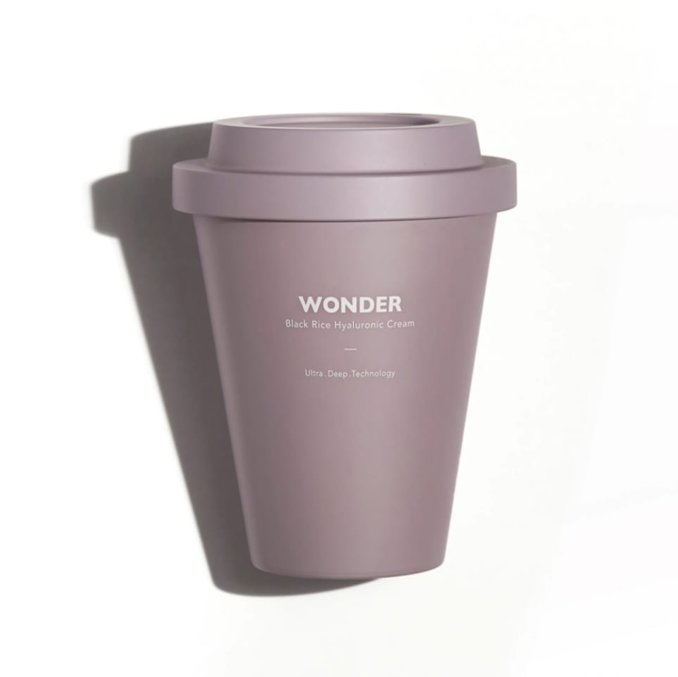 [韓国コスメ]ワンダー黒米ヒアルロンクリーム90ml/スキンバリア/水分/保湿/しっとり/フェイス　保湿クリーム 顔 化粧品 肌荒れ ヒアルロン酸 敏感肌 エイジング 乾燥対策 天然保湿 年齢肌