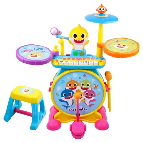 ピンクフォン ベビーシャーク ミュージックプレイ おもちゃ 音楽再生 サウンドトイ 知育玩具 幼児向け 正規品