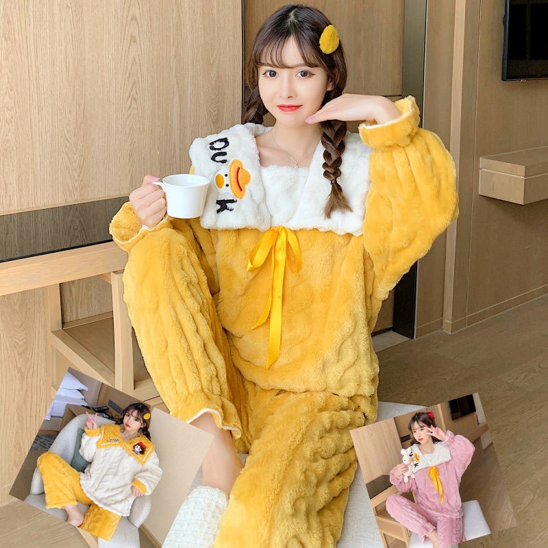 人気韓国ルームウェア可愛い長袖モコパジャマ部屋着 寝巻き 柔らか 肌触り