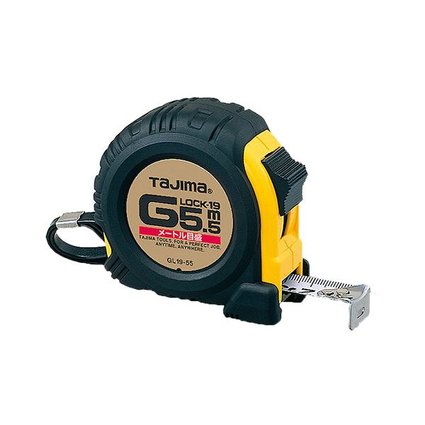 （まとめ）タジマ Gロックシリーズコンベックス 幅19mm長さ5.5m GL19-55BL 1個 3セット