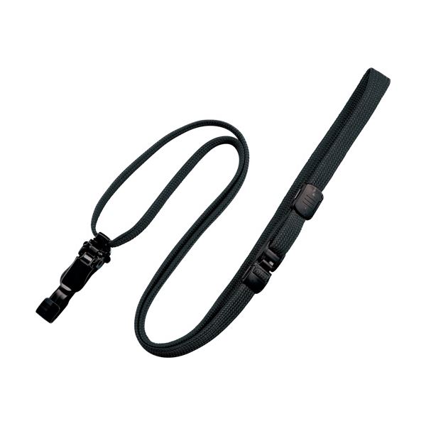 (まとめ) オープン工業 ループクリップ脱着式 黒NX-8-BK 1パック（10本） (×10セット)