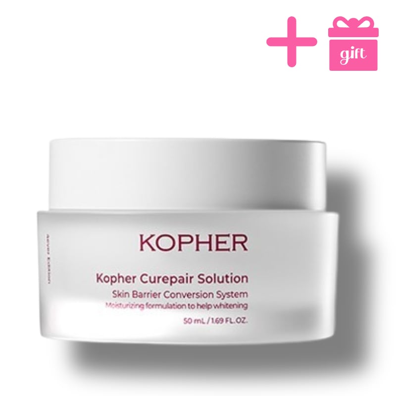 【韓国話題/Coupang人気】コペル キュリペアソリューション 保湿クリーム 50ml / 敏感肌＆色素沈着ケア/美白, 色素沈着に/保湿, 肌鎮静/無香料＆敏感肌対応