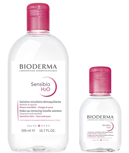 【正規品】ビオデルマ（Bioderma）サンシビオ エイチツーオー D（H2O） 500mL＋100mL セット 敏感肌用 クレンジング水（大容