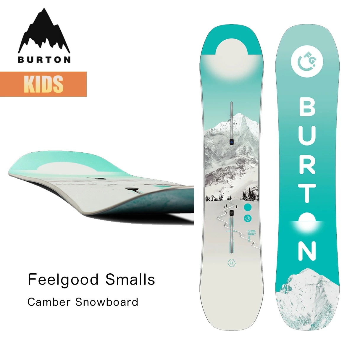 スノーボード 板 キッズ 25-26 フィールグッド スモールズ キャンバー W26JP-201961 Kids Feelgood Smalls Camber Snowboard