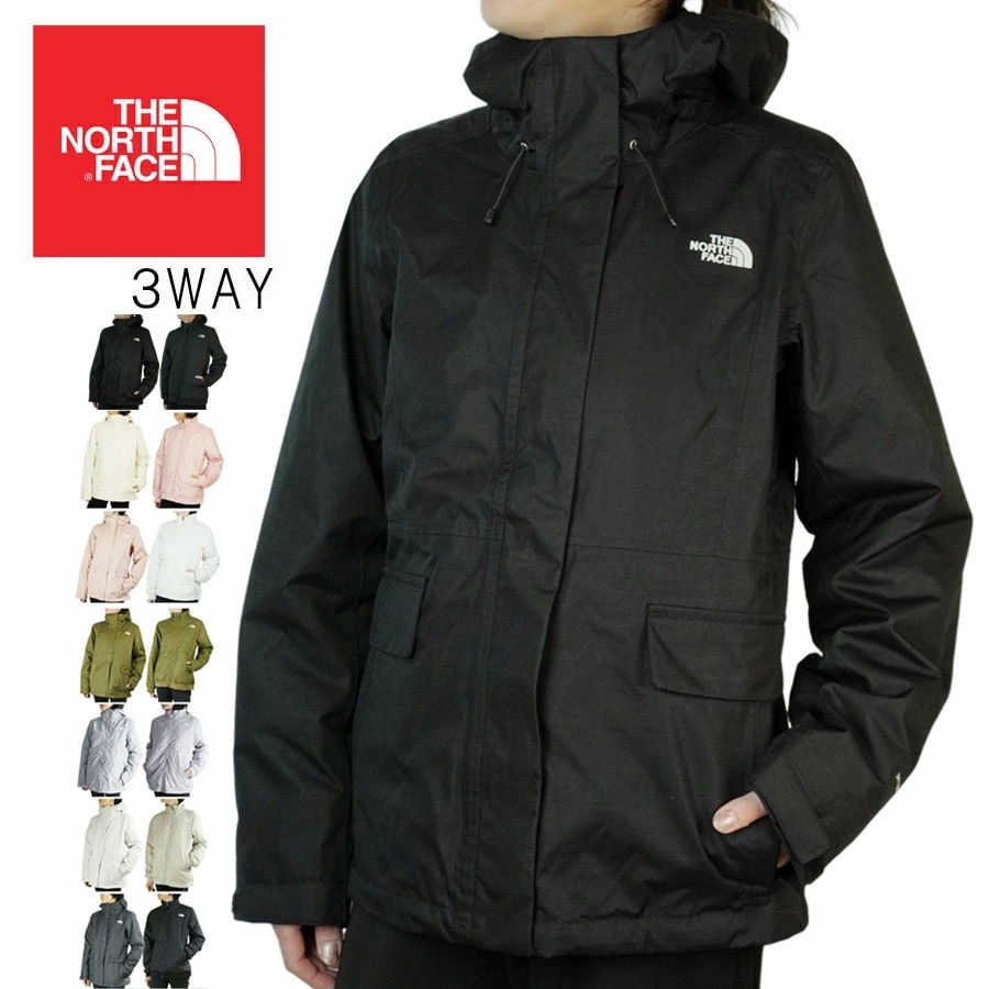 ノースフェイスTHE NORTH FACE レディース 3ウェイジャケットW MONARCH TRICLIMATE JKT-RTOウィメンズ モナークジャケット