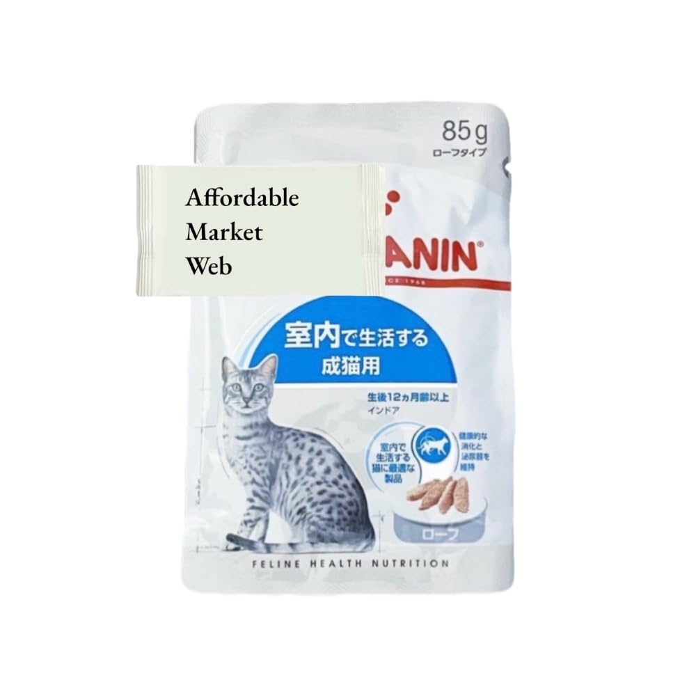 ロイヤルカナン インドア ローフ 猫用 セット （室内で生活する成猫専用） オリジナルウェットティッシュ付 (85g 36個)