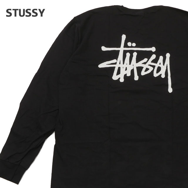 ステューシー STUSSY BASIC STUSSY LS TEE BLACK 202-001292-061