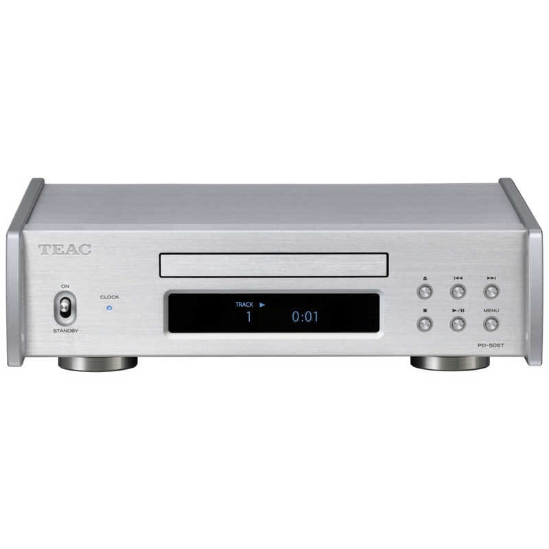 TEAC　CDトランスポート シルバー　PD-505T-S