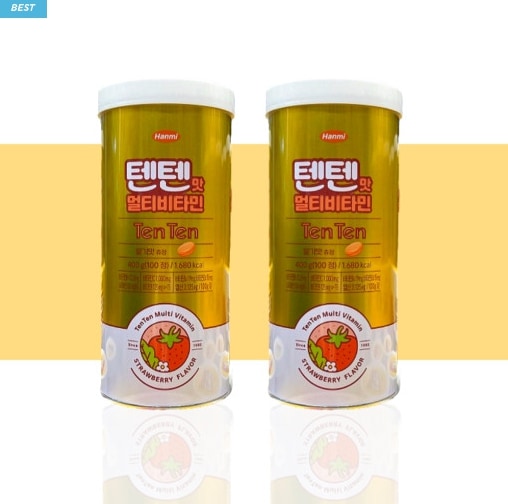 ハンミヘルスケア テンテン マルチビタミン 100個X 3pack / 韓国ビタミン / 韓国食品 / 텐텐맛X3 8,514円
