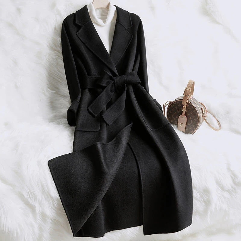 超人気チェスターコートレディースロングコート大きいサイズアウター大人秋冬コート防寒ゆったり今日は30パーセント