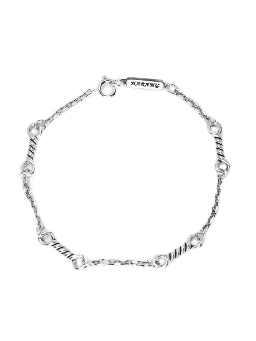 【HARANG】 HR 154B_Silver Chain Bracelet 正規品