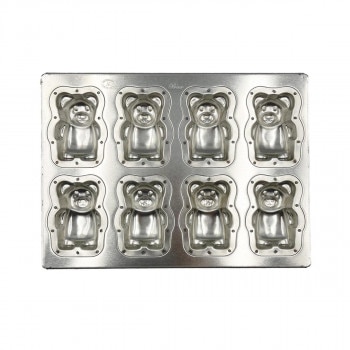 松永製作所　シリコン加工シルバー熊五郎天板8P MS97