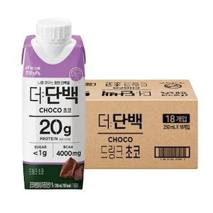 ザタンパク/たんぱく質ドリンク チョコ味 250ml X 18個