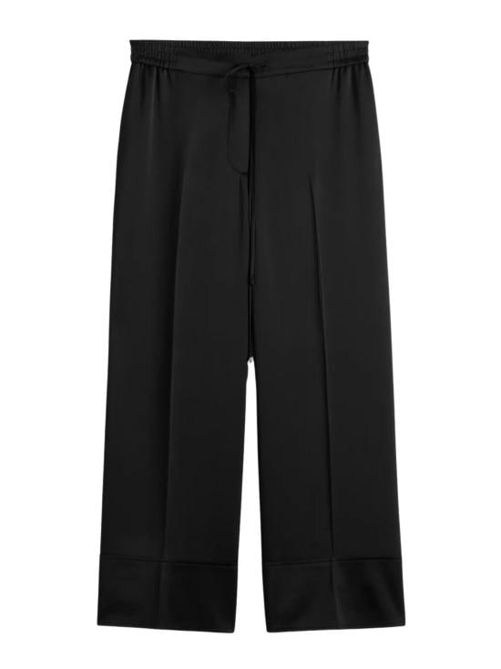 TOTEME Women Straight Pants 262WRB0398FB0546 001 Black