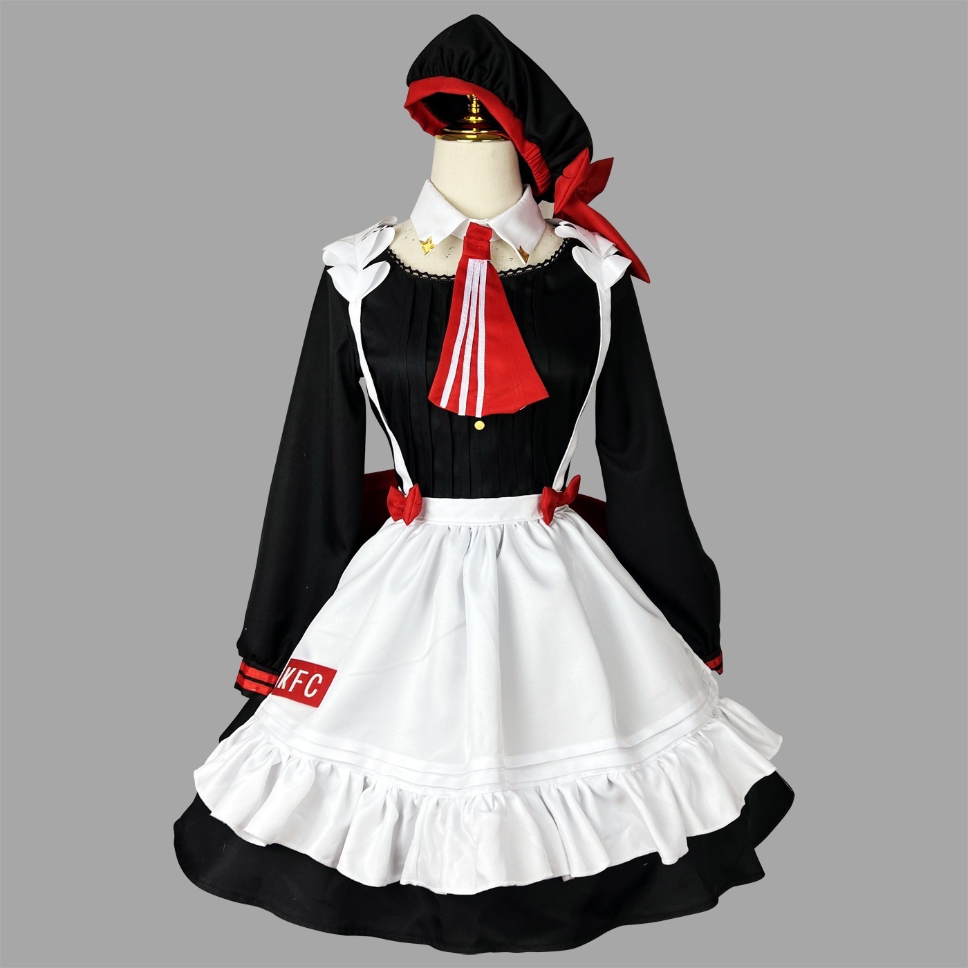 原神アニメゲームコススーツノエルドレスビッグリボンロリータメイド服