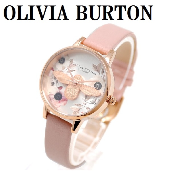 オリビア バートン OB16AM101 腕時計 クォーツ アナログ 電池式 ウォッチ レディース マルチカラー ピンク 1年保証