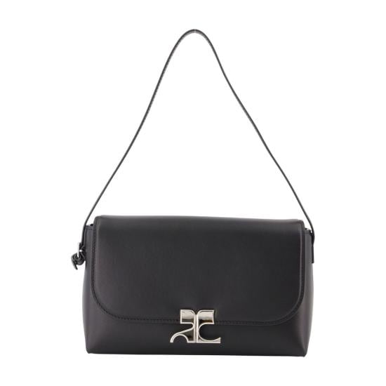 COURREGES Women Messenger Bags 326GSA240CR0027 9999 black