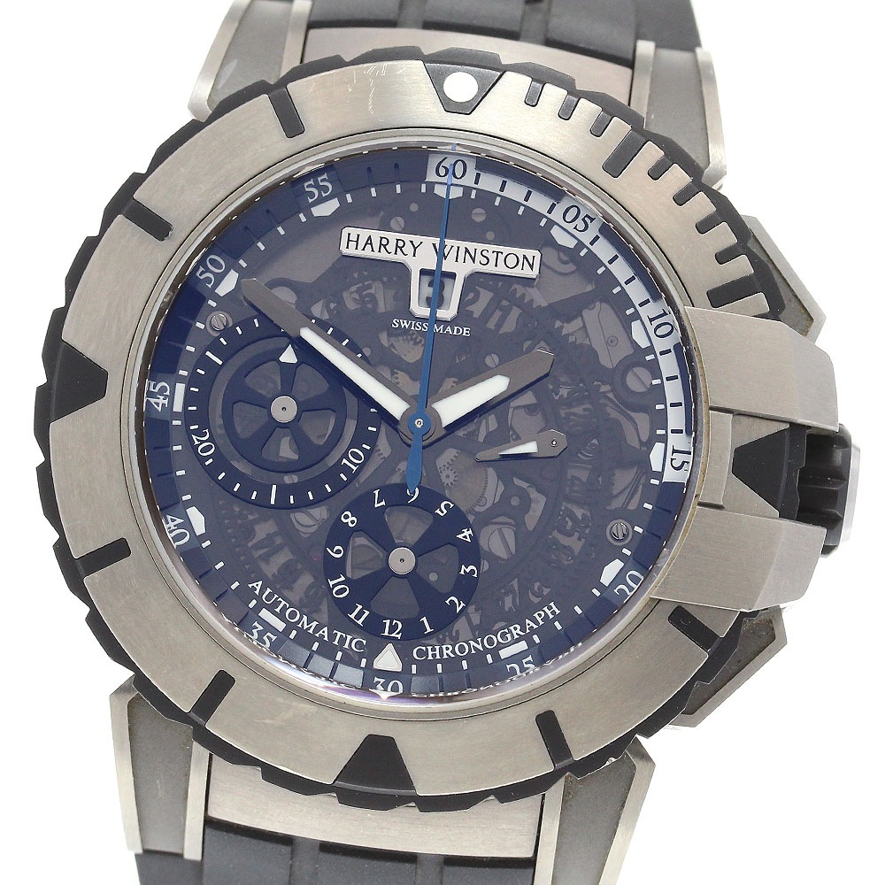 ハリーウィンストン HARRY WINSTON OCSACH44 オーシャン スポーツ 自動巻き メンズ _844240【中古】