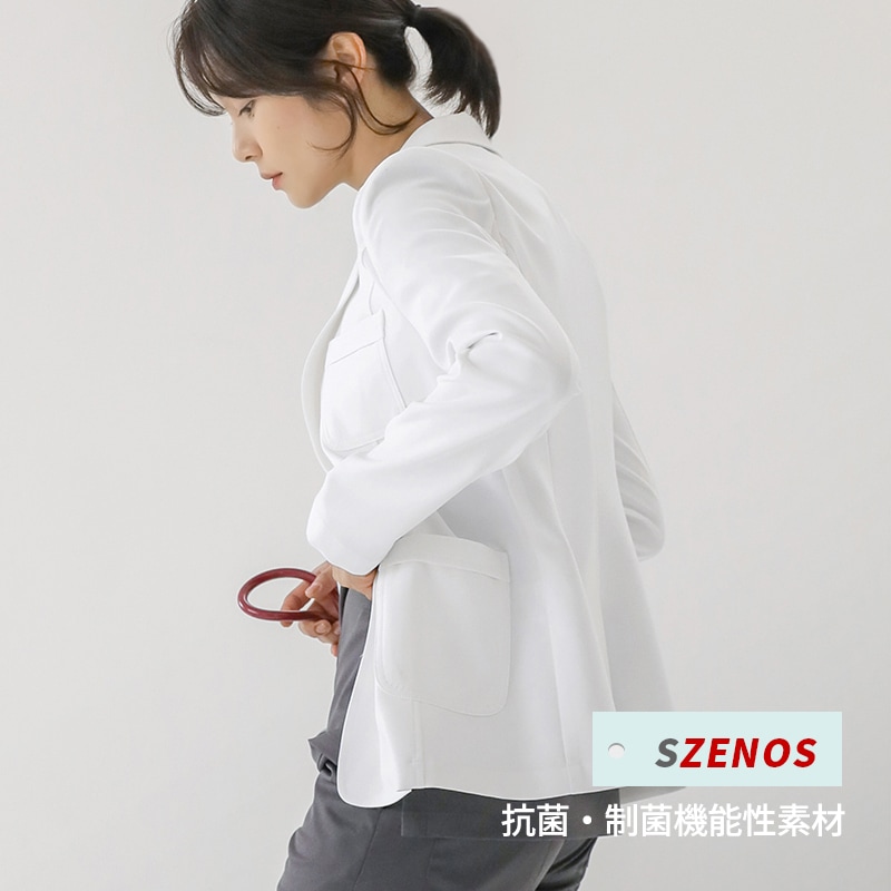 韓国 病院 ガウン ジャケットスーツ エステティック 眉毛ビューティーサロン 洗えるスーツ