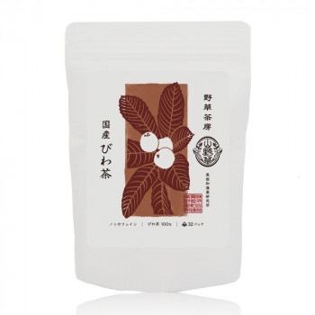 黒姫和漢薬研究所 野草茶房 びわ茶 2.5gx32包x20箱セット