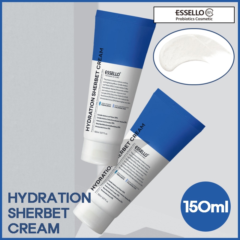 敏感肌なだめるようなうるおいハイドレーションシャベットクリーム 150ml (+エステ専用サンプル5種)