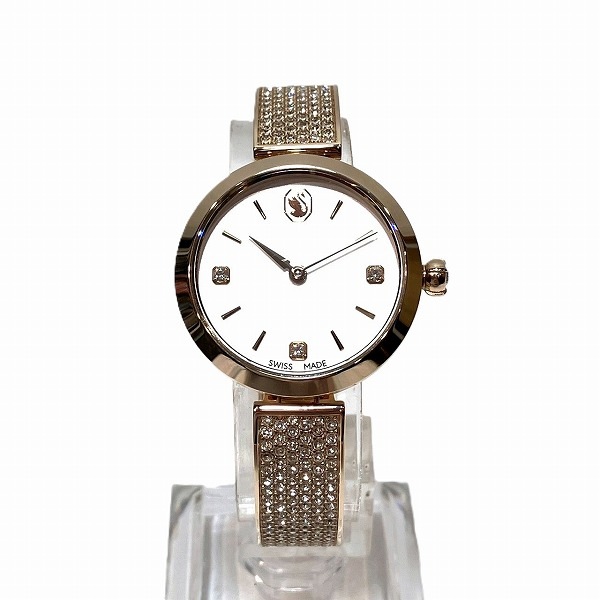 スワロフスキー 5671196 クォーツ 時計 腕時計 レディース 【中古】