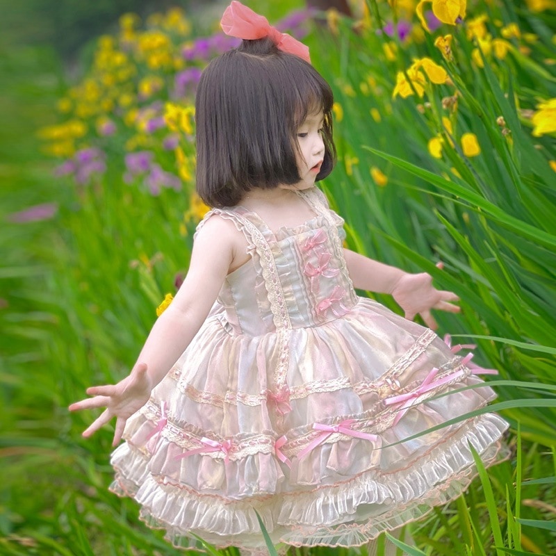 ロリータプリンセスドレスサマースイートガールロリータベストドレス