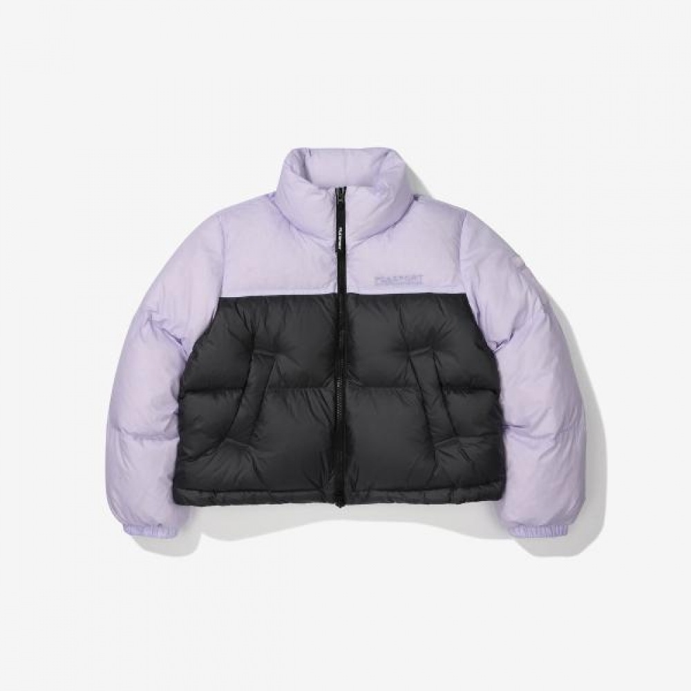 FILA リップストップブロックダウンパディングジャケット