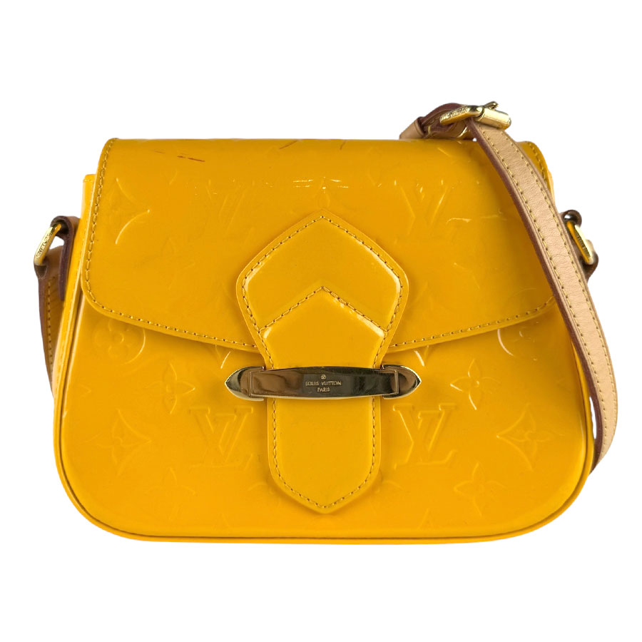 ルイ ヴィトン LOUIS VUITTON ショルダーバッグ モノグラム ヴェルニ ベルフラワーPM/モノグラムヴェルニ ジョーヌパッション レディース M91731 z9450
