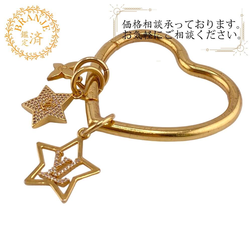 M01358 コンステレーションハート チャーム ストラップ GP チャーム ゴールド レディース ブランド