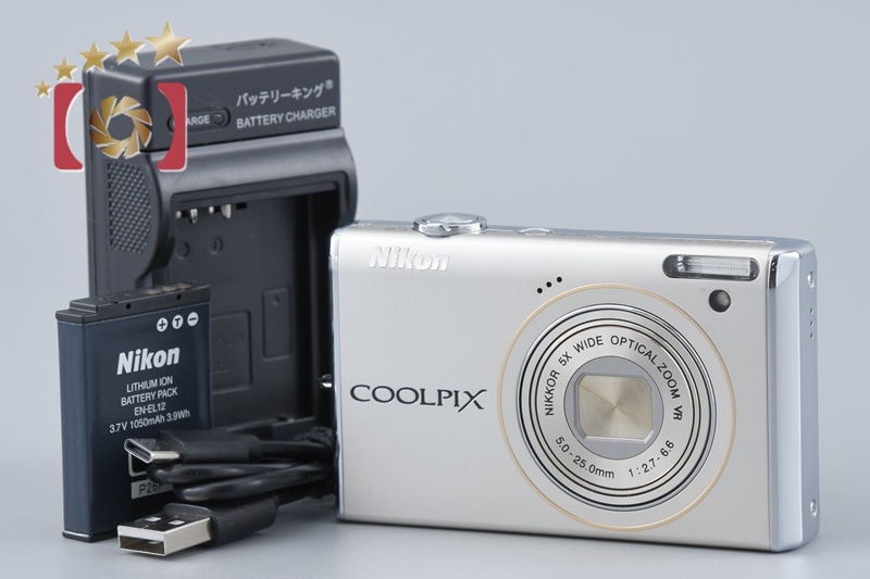 COOLPIX S640 アイスシルバー コンパクトデジタルカメラ