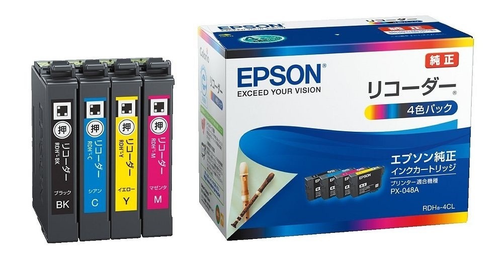 （まとめ買い）純正 インクカートリッジ 4色パック RDH-4CL [x3]