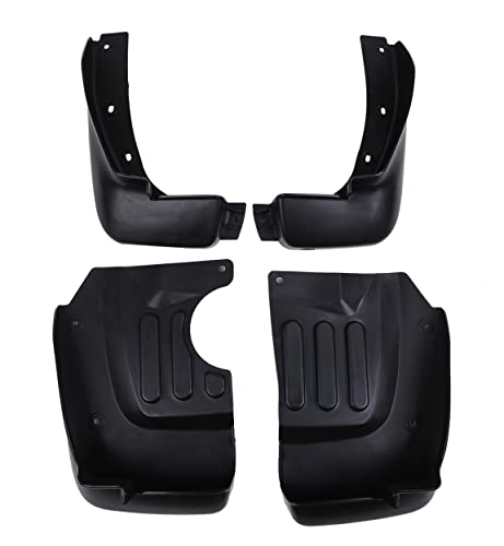 日産 用 マッドガード 4点セット 未塗装 ブラック NV350 キャラバン E26 H24.6～ 前期 後期 泥除け フロント リア スプラッシュ ガード 汎用 社外品