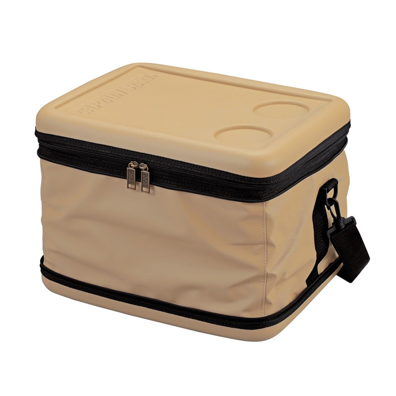 CAPTAIN STAG(キャプテンスタッグ) スーパーコールドクーラーバッグ 25L ベージュ UE-617 【 レジャー用品 キャンプ用品 アウトドア用品 保冷バッグ 】