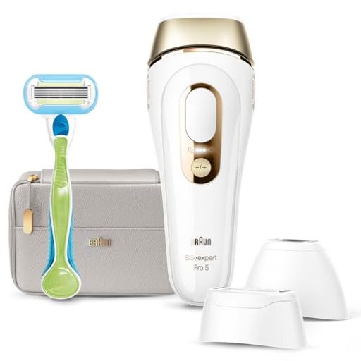 ブラウン PRO5 PL5257 プレミアムモデル あんしん5IN1ムダ毛ケア 【医療機関テスト済み光美容器】ハイパワーXスピード照射 効果実感 男女兼用 全身+VIO対応 家庭用光美容器 10段階全