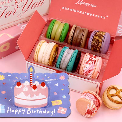 Exciting Macaron 6個セット 韓国 大人気マカロン トゥンカロン 6個セット 太っちょマカロン