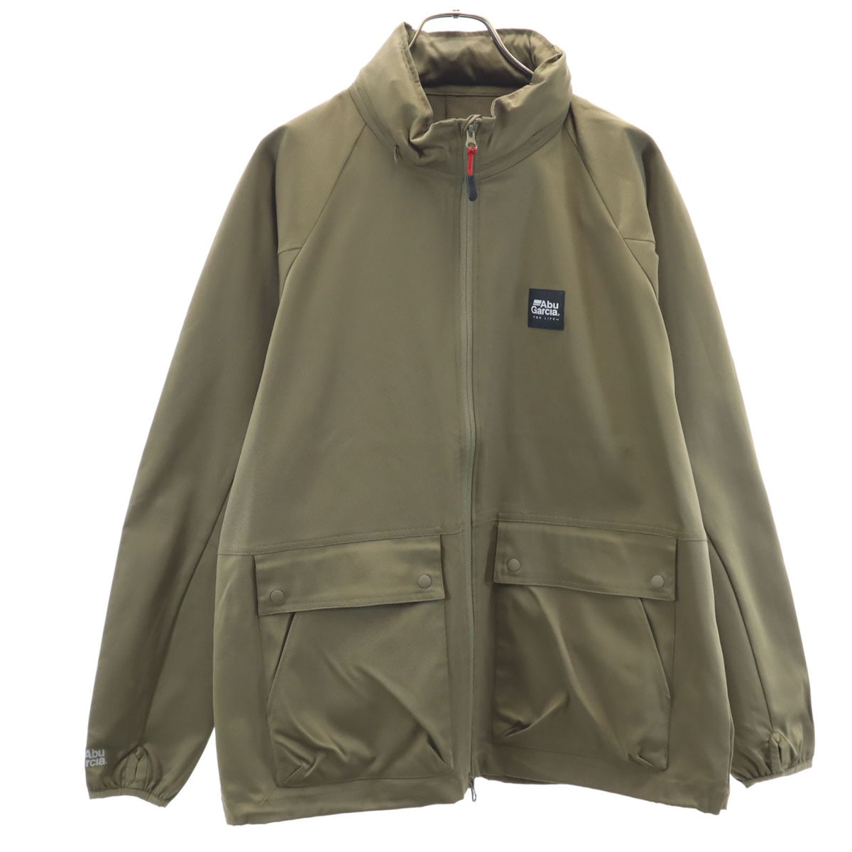 Abu Garcia アブガルシア ジャケット L オリーブ フィッシング メンズ 古着
